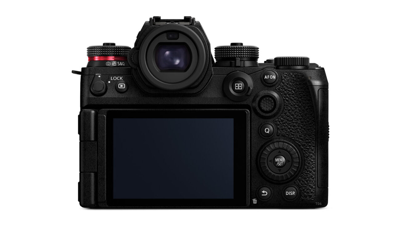 Panasonic LUMIX S1IIE back panel. Image credit: Panasonic