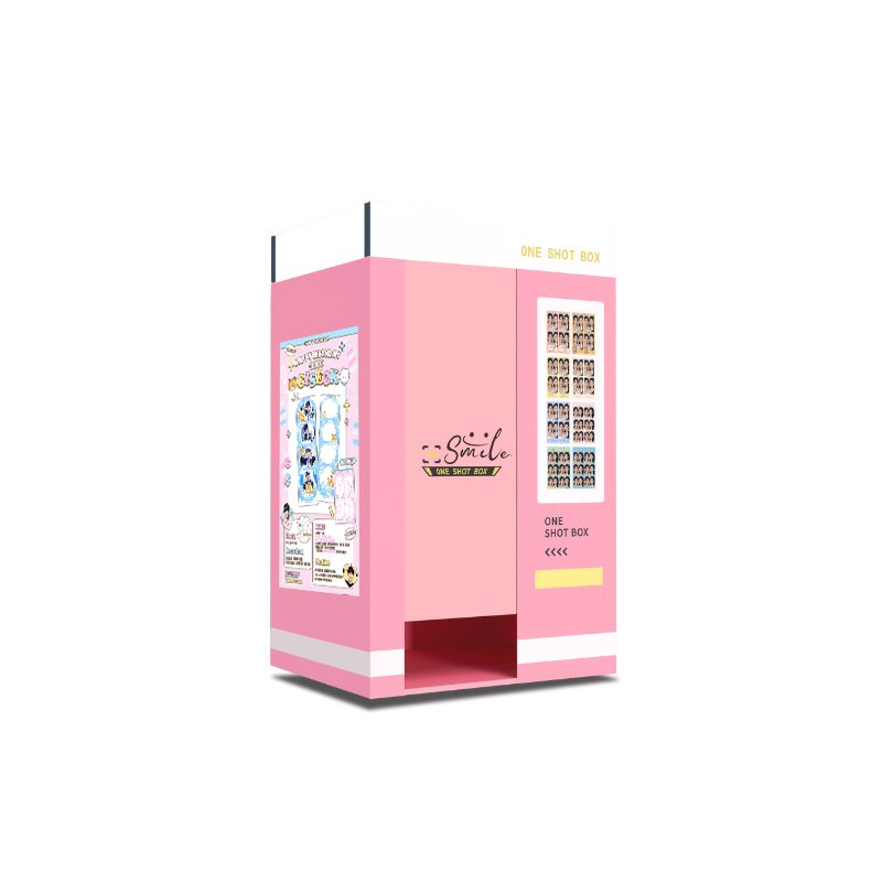 Self Service Photobooth (2) Technowhale Self Service Photo Booth with Booth Room TW-SS215B Commercial Instant Print & ID Photo Machine - Image 5